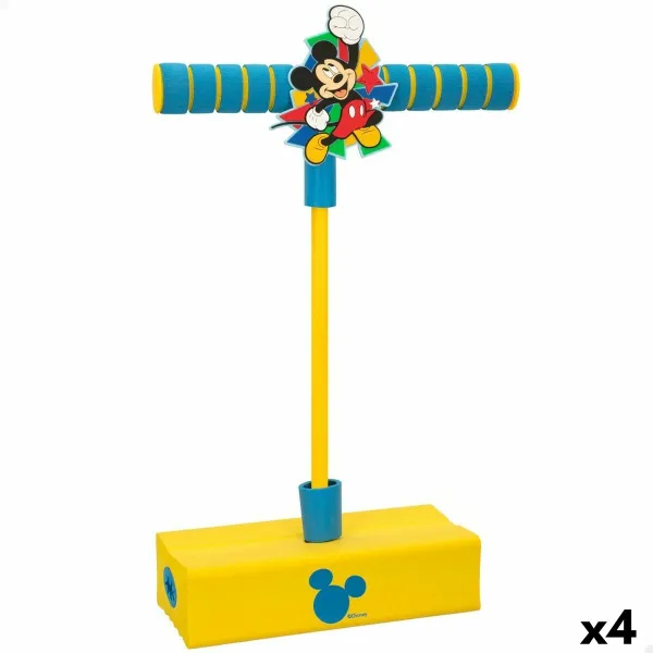 Pomppukeppi Mickey Mouse 3D Keltainen Lasten (4 osaa)