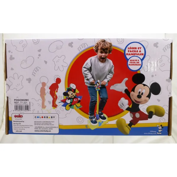 Pogo lecamais Mickey Mouse 3D Dzeltens Bērnu (4 gb.)