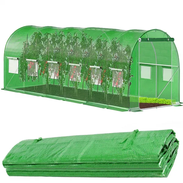 Greenhouse foil Springos GT0005F 18 m2 (6x3x2 m)