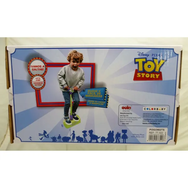 Пого-прыгалка Toy Story 3D Зеленый Детский (4 штук)