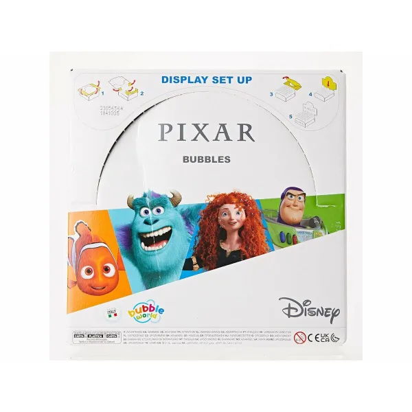 Мыльные пузыри Pixar 60 ml 3,8 x 11,5 x 3,8 cm (216 штук)