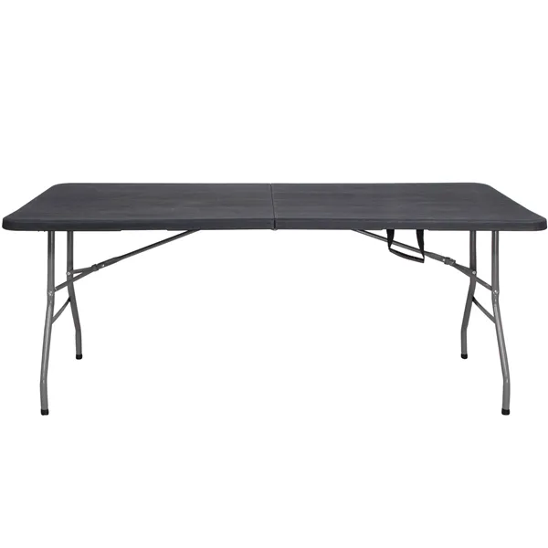 Folding table Springos GF0052 180cm, black