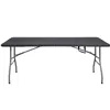 Folding table Springos GF0052 180cm, black