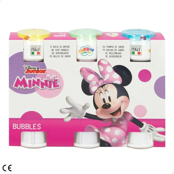 Мыльные пузыри Minnie Mouse 3,8 x 11,5 x 3,8 cm (24 штук)