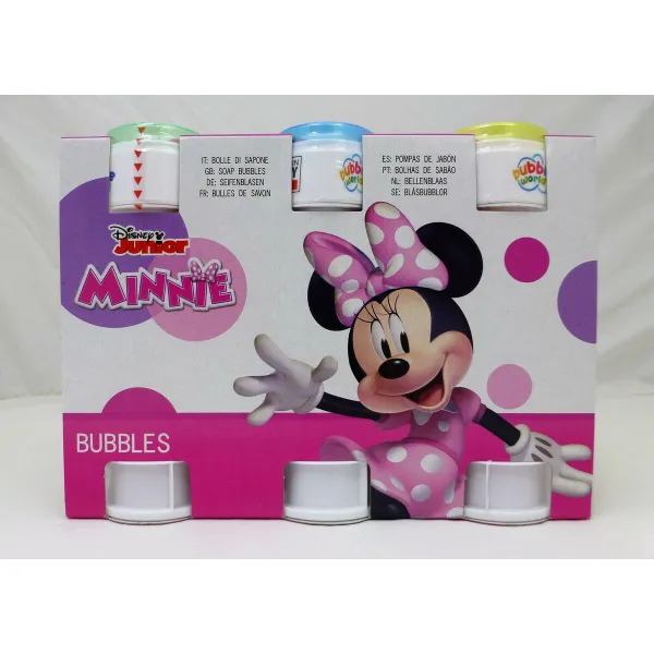Мыльные пузыри Minnie Mouse 3,8 x 11,5 x 3,8 cm (24 штук)