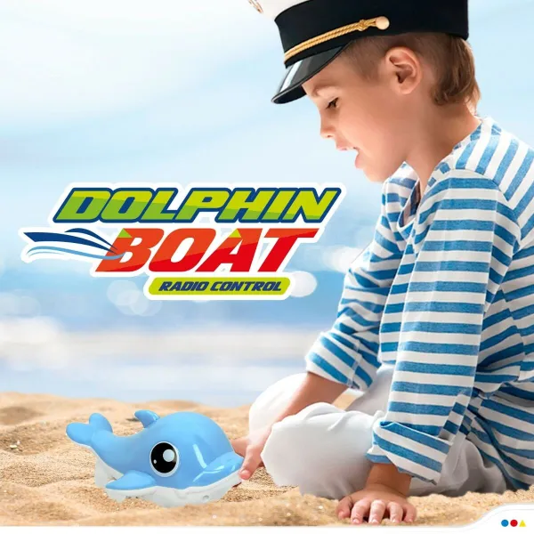 Радиоуправляемый катер Colorbaby дельфин (2 штук)