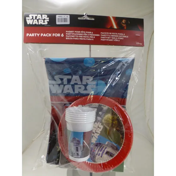 Набор предметов для вечеринки Star Wars (6 штук)