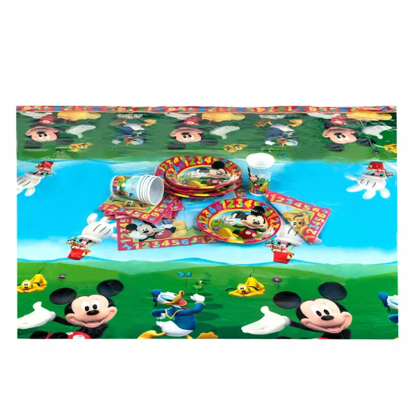 Juhlatarvikesetti Mickey Mouse (6 osaa)