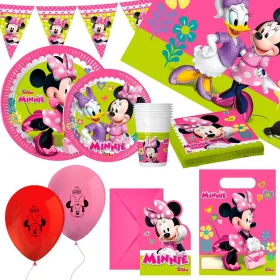 Ballītes Krājumu Komplekts Minnie Mouse 66 Daudzums
