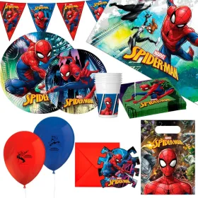 Ballītes Krājumu Komplekts Spider-Man 66 Daudzums