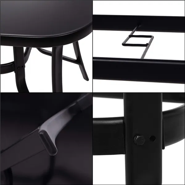 Sodo stalas Springos GF0077 120 X 70 X 70 CM