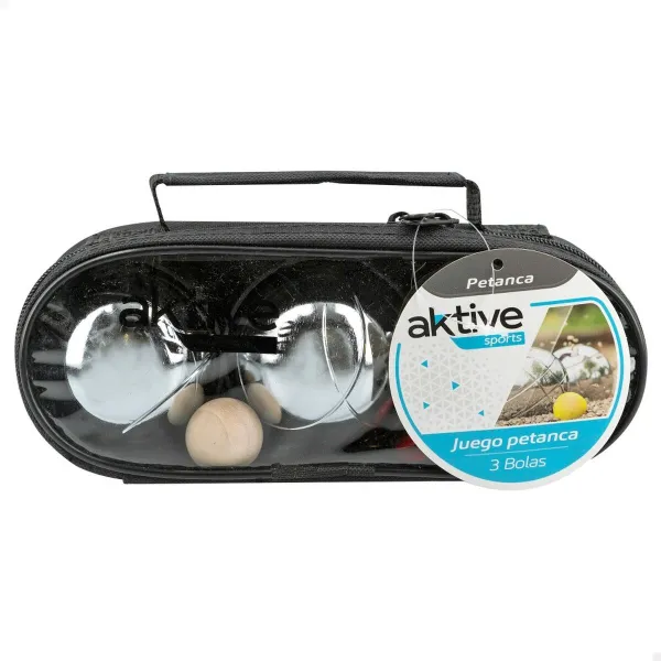 Игра в петанк Aktive Деревянный Нейлон Металл 6 штук