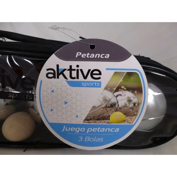 Игра в петанк Aktive Деревянный Нейлон Металл 6 штук