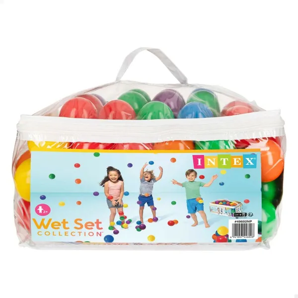 шары Intex FUN BALLZ 100 Предметы 6,5 x 6,5 x 6,5 cm (6 штук)