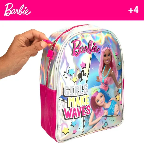 Radošā veidojamā māla spēle Barbie Fashion Mugursoma 14 Daļas 600 g