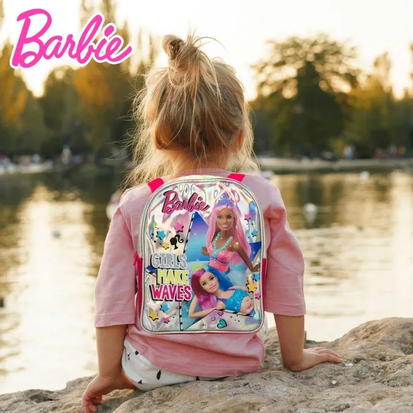 Radošā veidojamā māla spēle Barbie Fashion Mugursoma 14 Daļas 600 g