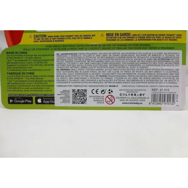 Frisbee Wham-O 22 x 2,5 x 22 cm (6 Units)
