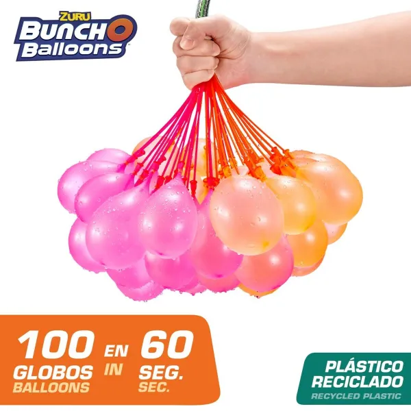 Ūdens Smidzinātāji ar Pumpi Zuru Bunch-o-Balloons 24 gb.