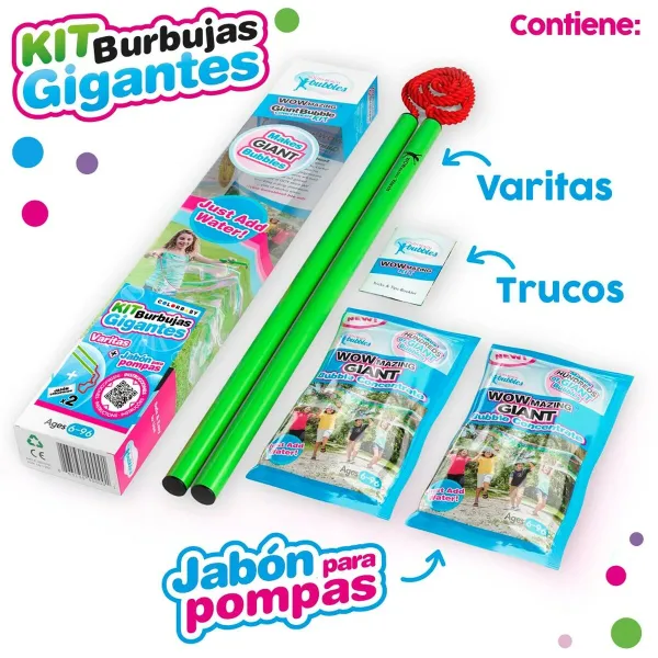 Burbuļu Pūšanas Spēle WOWmazing 41 cm (24 gb.)