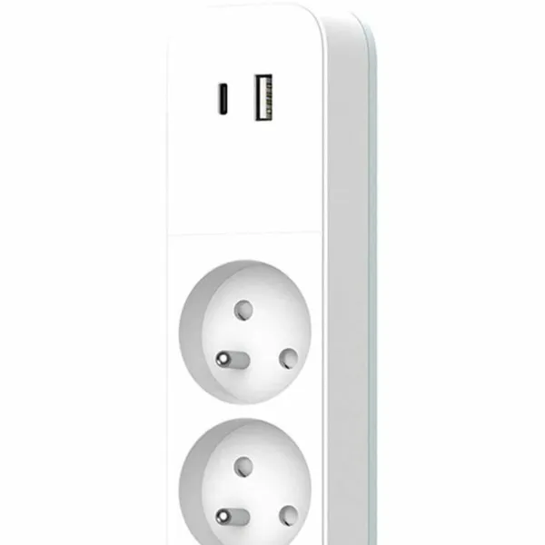 4-socket plugboard with power switch QUARX (1,5 m)