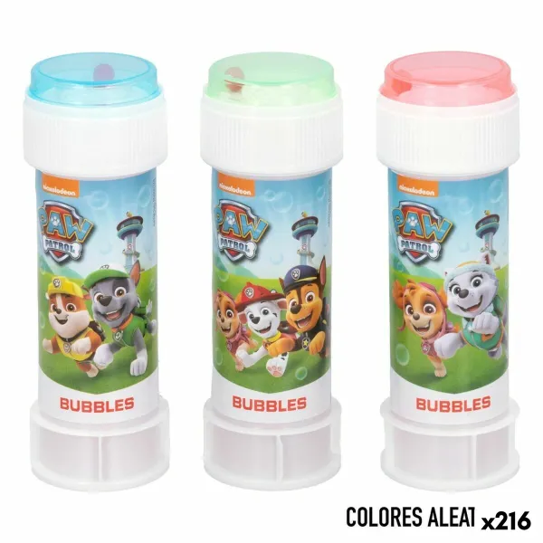 Burbuļu Pūtējs The Paw Patrol 60 ml 3,8 x 11,5 x 3,8 cm (216 gb.)
