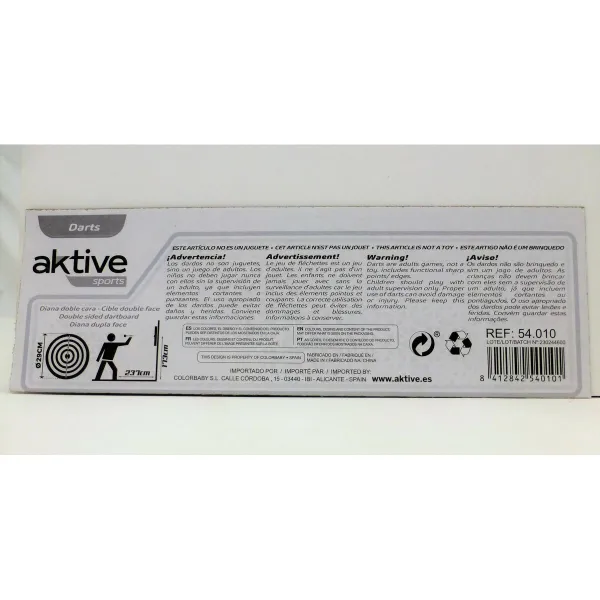 Maalitaulu Aktive 29 x 29 x 1,5 cm (12 osaa)