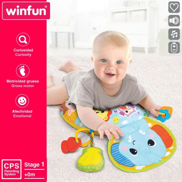 Muzikālā rotaļlieta Winfun 32 x 8,5 x 42 cm (2 gb.) spilvens Grabulis