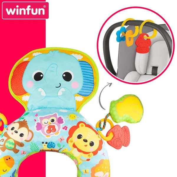 Muzikālā rotaļlieta Winfun 32 x 8,5 x 42 cm (2 gb.) spilvens Grabulis