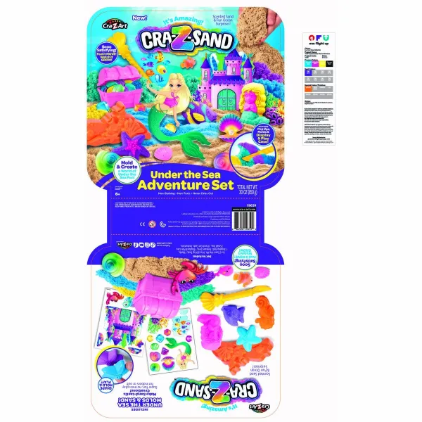 Magiškas smėlis Cra-Z-Art (3 vnt.) 850 g