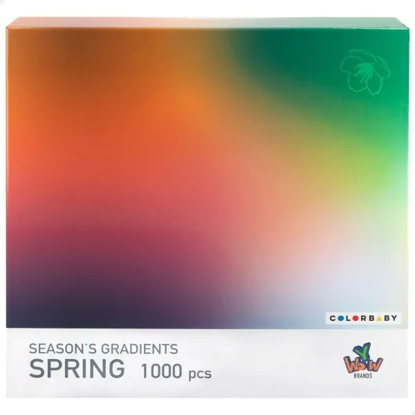 Palapeli Colorbaby Season's Gradients Spring 68 x 50 cm (6 osaa)