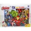 Vaikiška puzlė The Avengers Dvipusis 108 Dalys 70 x 1,5 x 50 cm (6 vnt.)