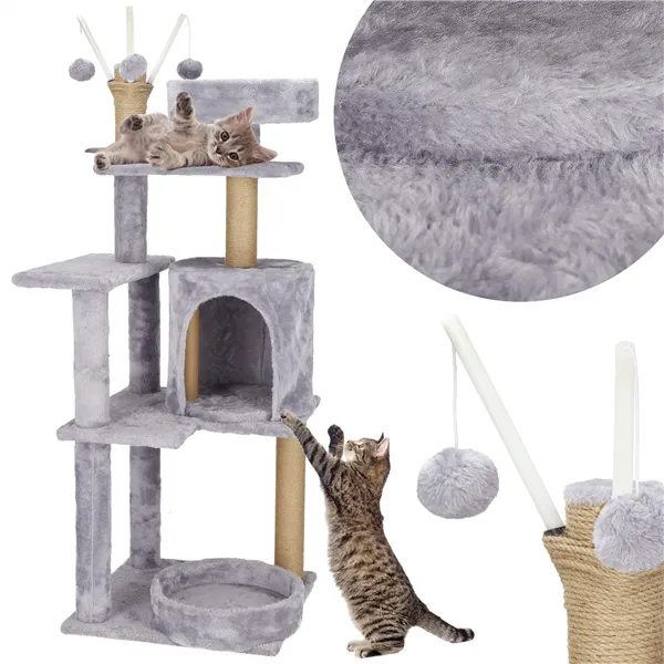 Multi-level cat house Springos PA1048 127 cm