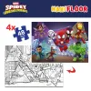 Набор из 4 пазлов Spidey 35 x 1,5 x 25 cm 48 Предметы (6 штук)