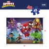 4 galvosūkių rinkinys Spidey 35 x 1,5 x 25 cm 48 Dalys (6 vnt.)