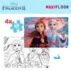 Child's Puzzle Frozen Double-sided 4-in-1 48 Pieces 35 x 1,5 x 25 cm (6 Units)