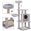 Multi-level cat house Springos PA1040 124 cm