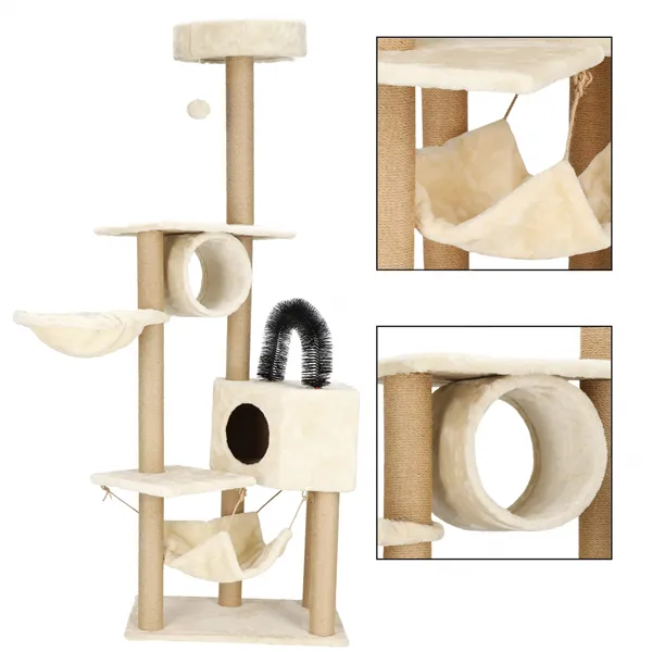 Multi-level cat house Springos PA1044 154 cm