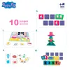 Edukacinis žaidimas Peppa Pig Edu Games Collection 24,5 x 0,2 x 24,5 cm (6 vnt.) 10 viename