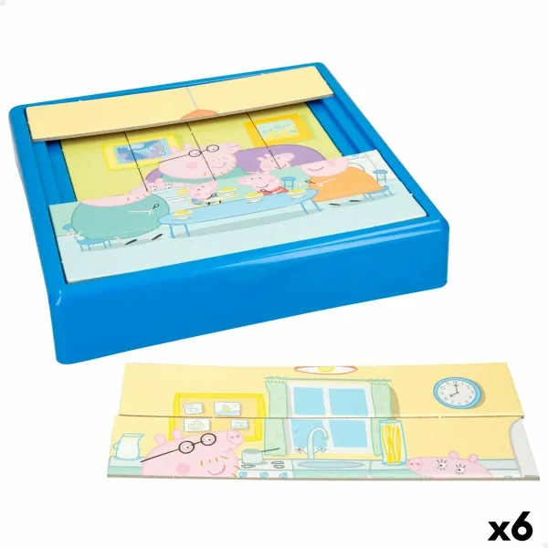 Lasten palapeli Peppa Pig 25 Kappaletta 19 x 4 x 19 cm (6 osaa)