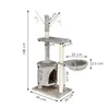 Multi-level cat house in Springos PA1037 108 cm