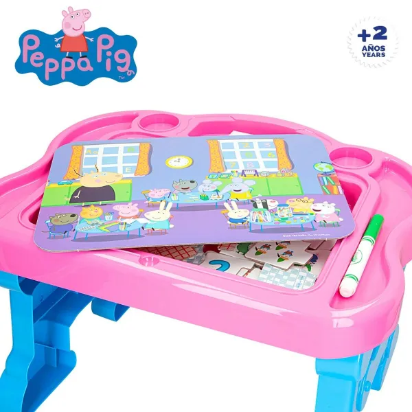 Monipelipöytä Peppa Pig (6 osaa)