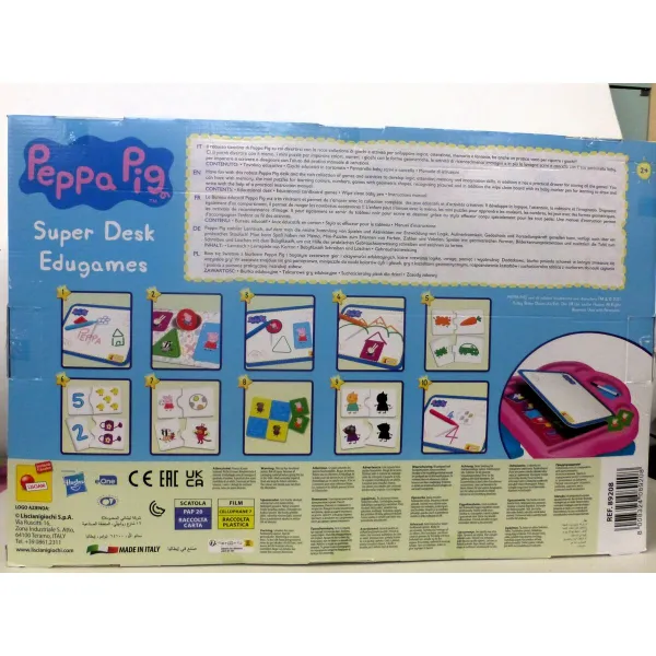 Multi-game Table Peppa Pig (6 Units)
