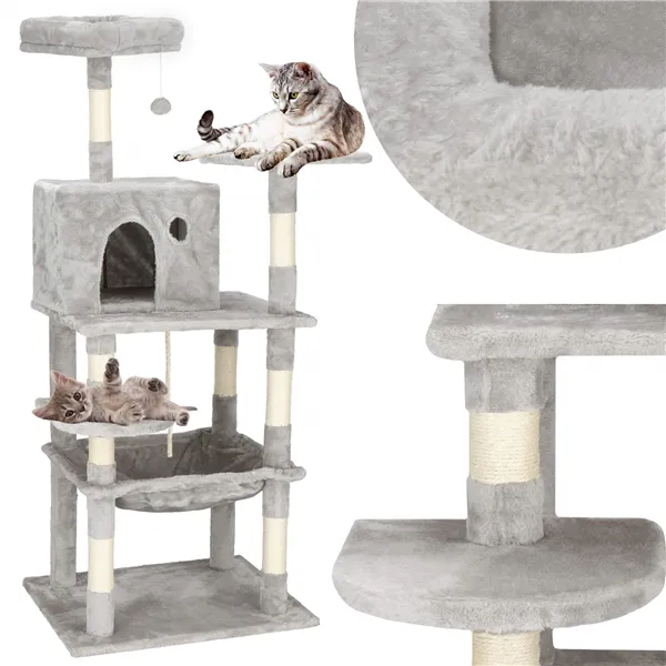 Multi-level cat house in Springos PA1049 145 cm