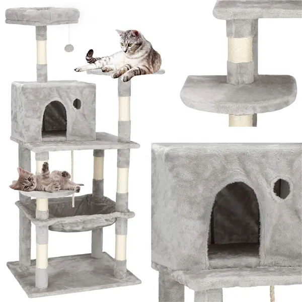 Multi-level cat house in Springos PA1049 145 cm