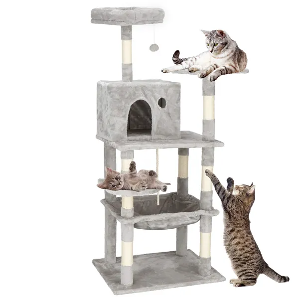 Multi-level cat house in Springos PA1049 145 cm