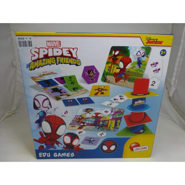 Opettavainen peli Spidey 24,5 x 0,2 x 24,5 cm (6 osaa) 10 yhdessä