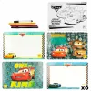 Piirustussetti Cars Pocket Drawing School (6 osaa)