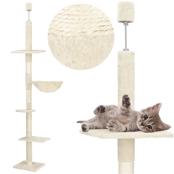 Multi-level cat house Springos PA1052 240-265 cm