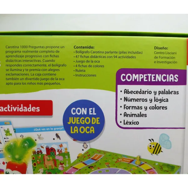 Opettavainen peli Lisciani Giochi 1000 preguntas 27 x 6 x 27 cm ES (6 osaa)