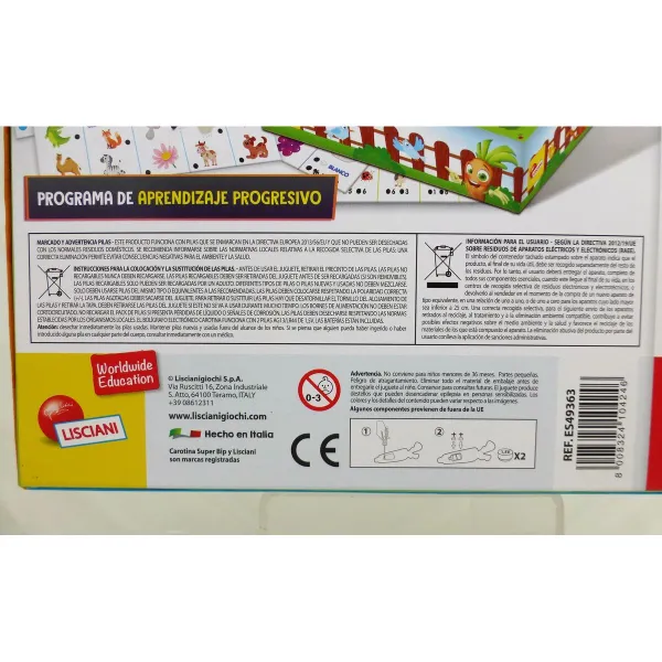 Opettavainen peli Lisciani Giochi 1000 preguntas 27 x 6 x 27 cm ES (6 osaa)